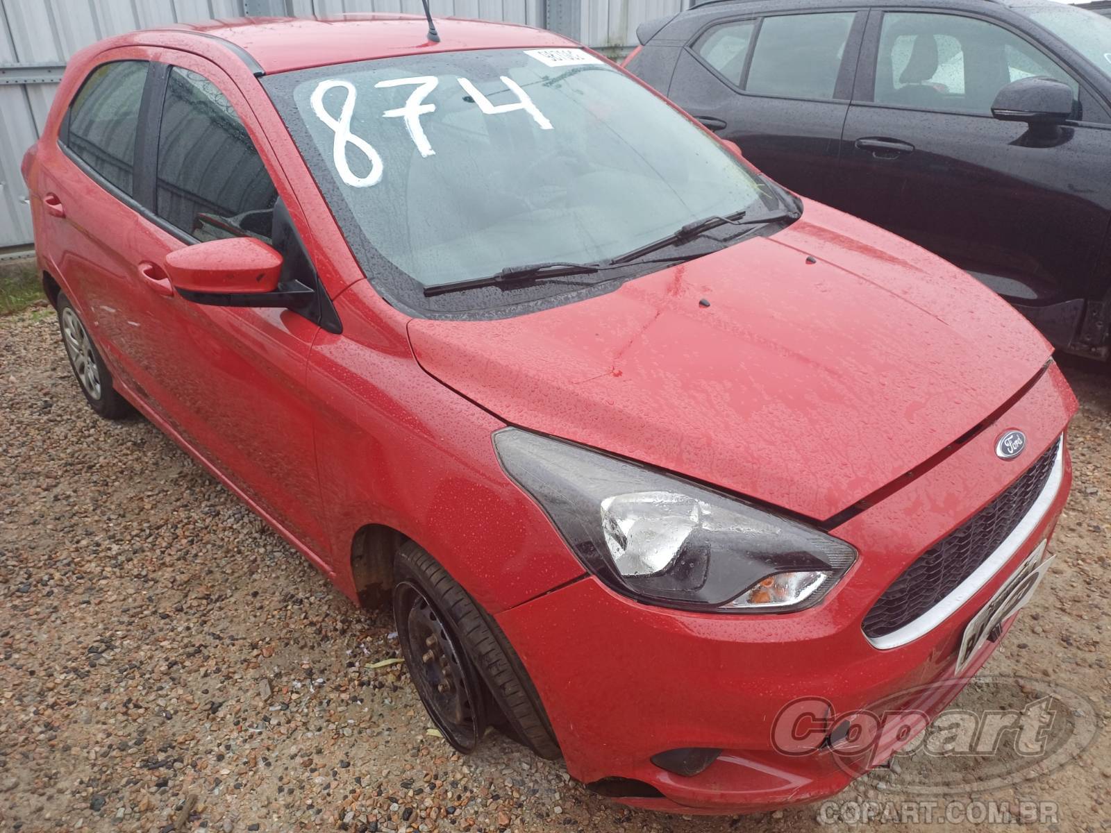 Veículo Ford Ka Ford Ka SE 1.5 16V Sigma 2017 Pequena Monta 2017 em leilão