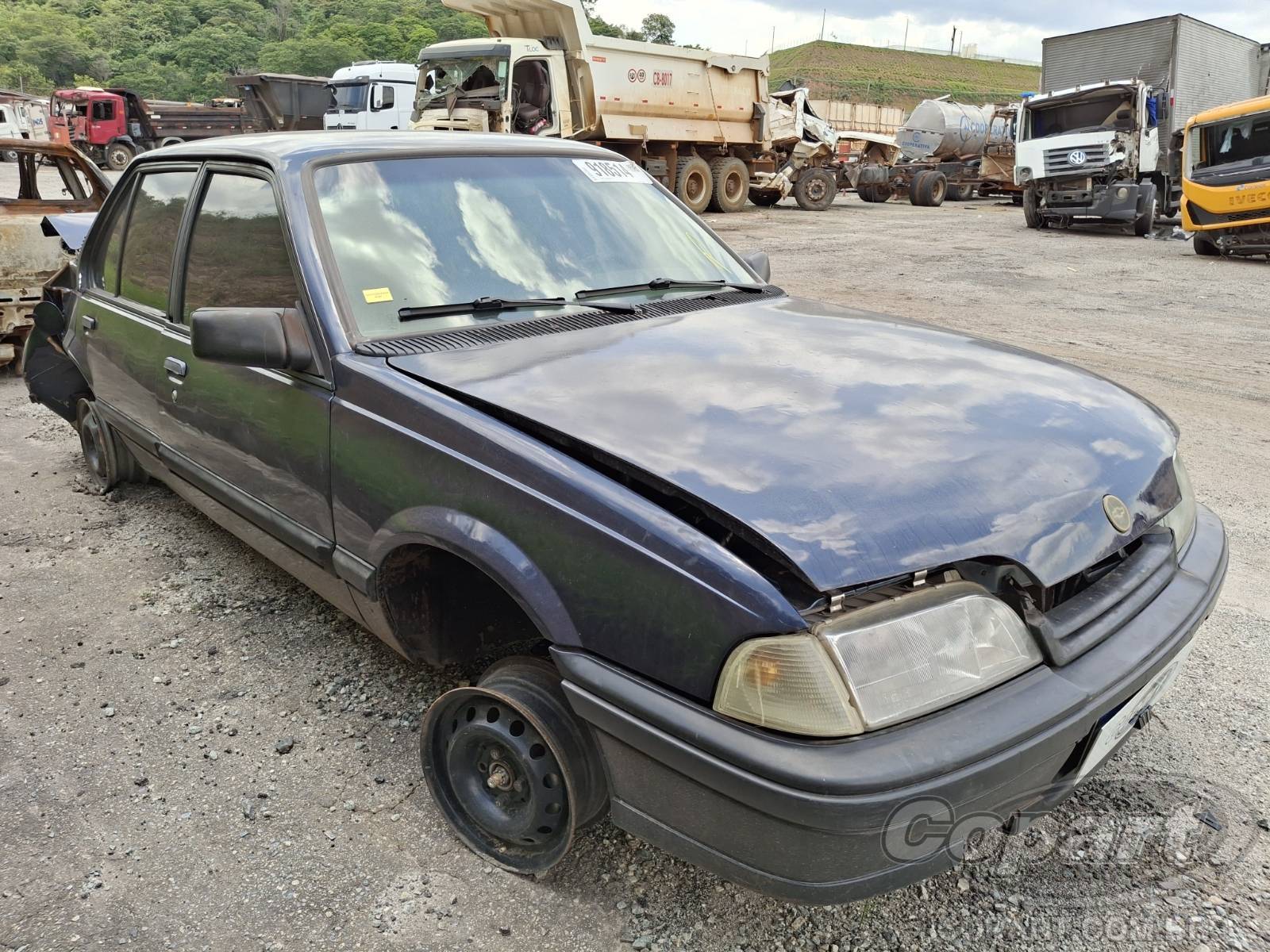 Veículo GM - Chevrolet Monza 1991 CHEVROLET MONZA SL 2.0 Colisão Média Monta 1991 em leilão