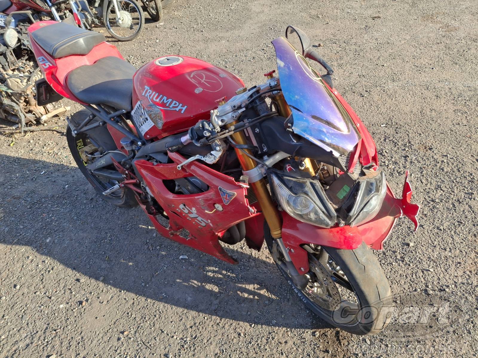 Veículo TRIUMPH Daytona TRIUMPH DAYTONA 2008 2008 em leilão
