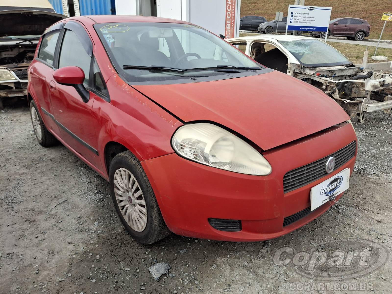 Veículo Fiat Punto FIAT PUNTO ATTRACTIVE 1.4 FIRE 2012 Conservado 2012 em leilão