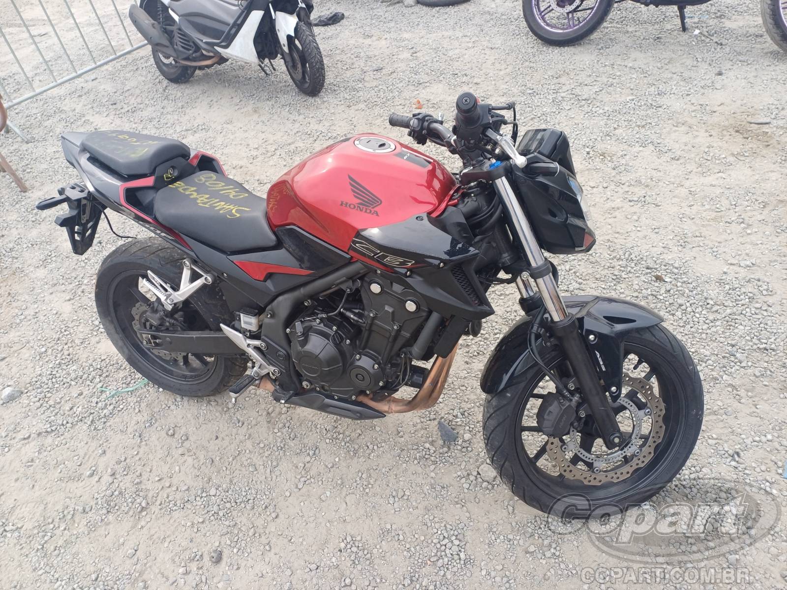 Veículo HONDA CB 500 F 2022 HONDA CB 500 F ABS 2022 em leilão