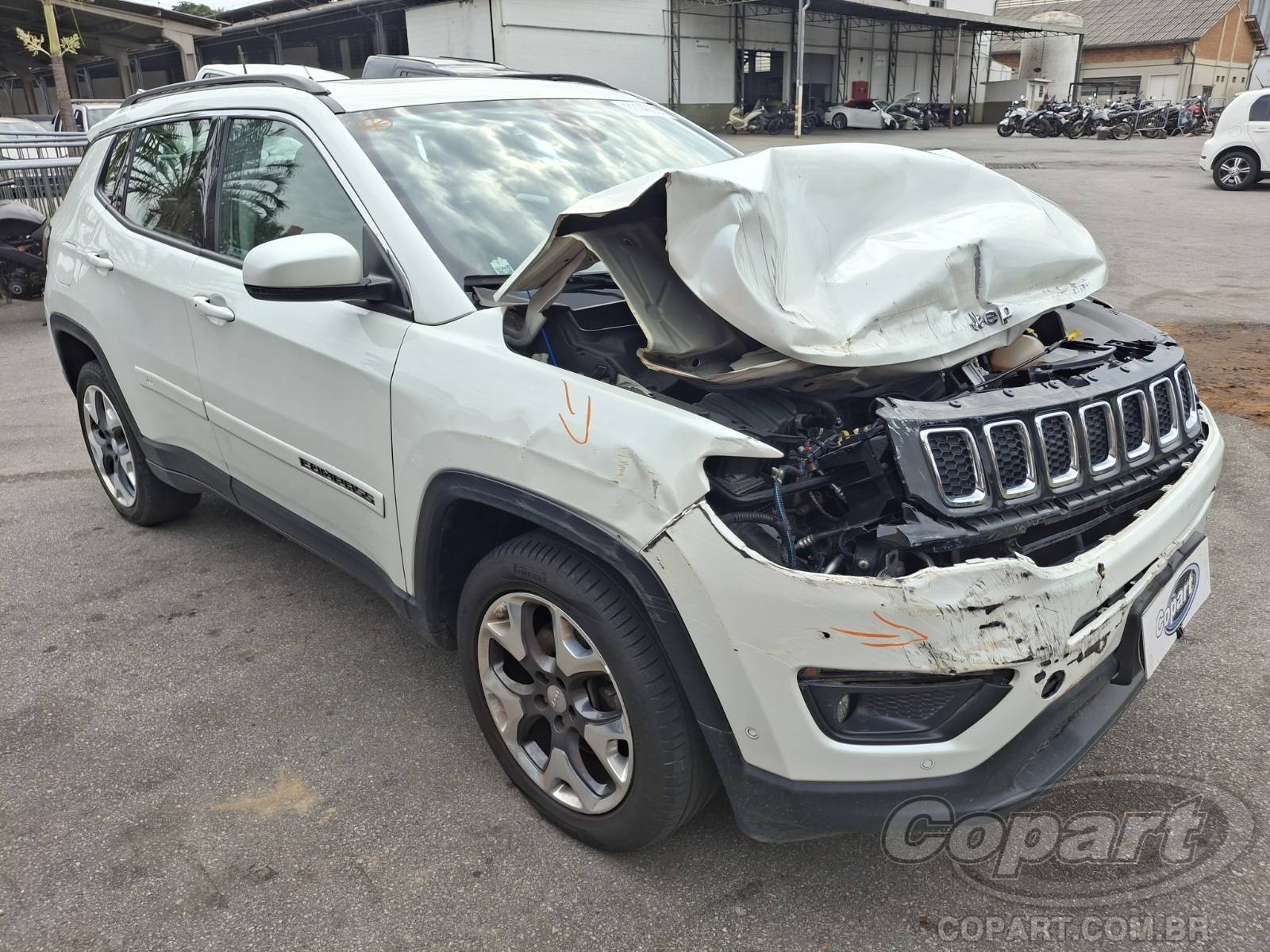 Veículo Fiat Compass Jeep Compass Longitude 2.0 16V Tigershark 2020 2020 em leilão