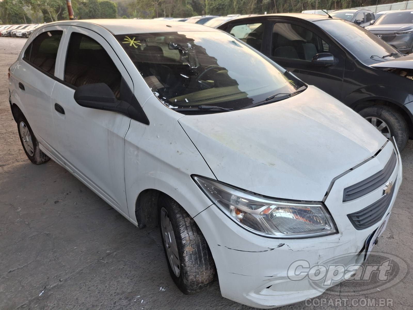 Veículo GM - Chevrolet Onix Onix Joy 1.0 Eco 2018 em leilão