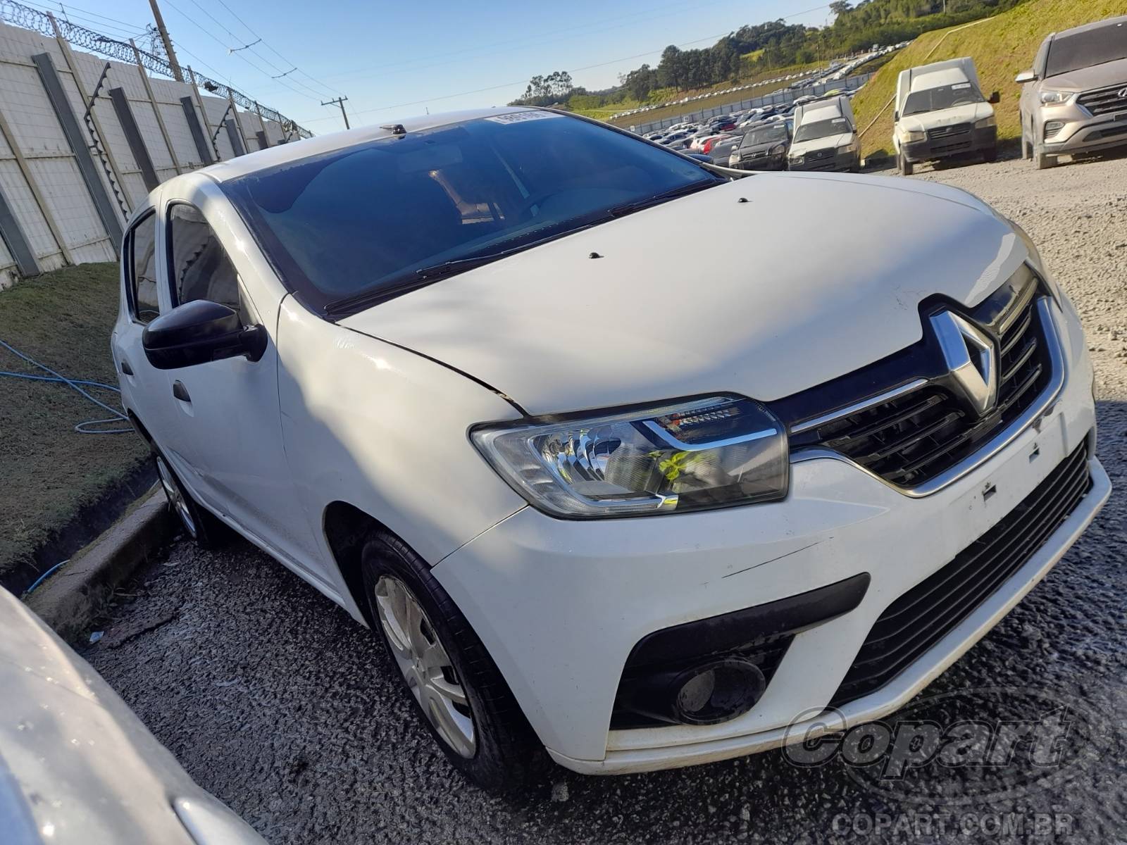 Veículo Renault Sandero 2020 RENAULT SANDERO Life 1.0 12V SCe 2020 em leilão