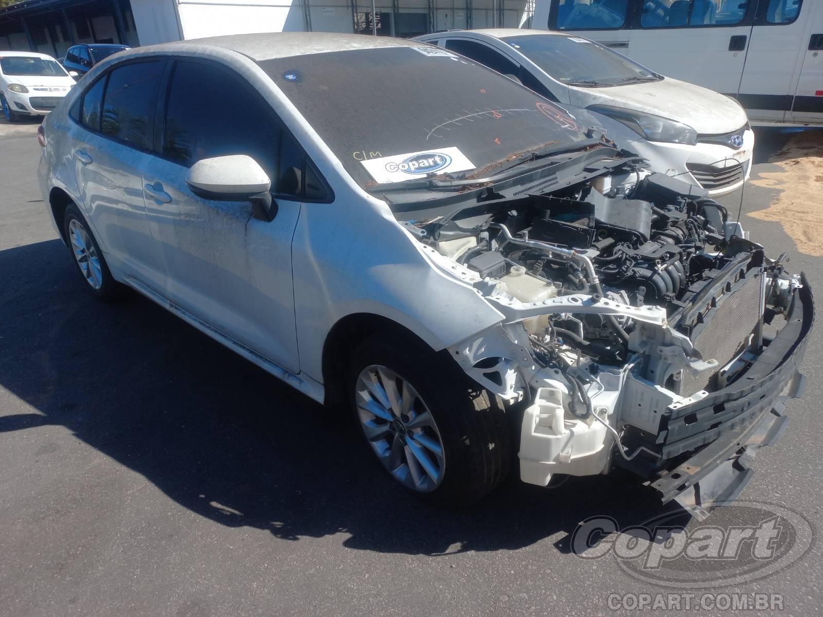 Veículo Toyota Corolla TOYOTA COROLLA GLI 2.0 16V DUAL VVT-IE 2020 2021 em leilão