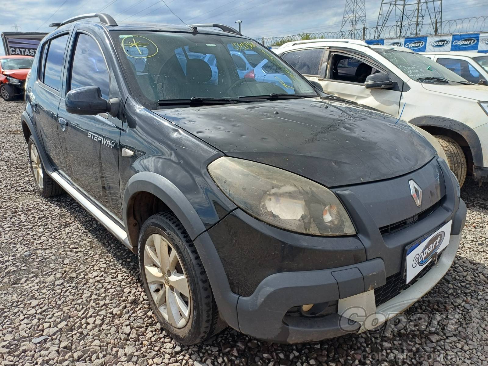 Veículo Renault Sandero RENAULT SANDERO Stepway Tweed 1.6 16V Hi-Flex 2014 em leilão