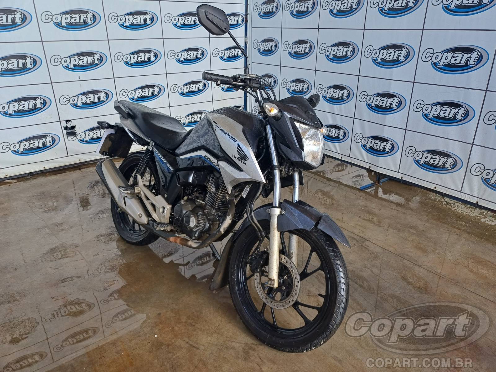 Honda CG 160 2023 - Motor dá partida e engrena