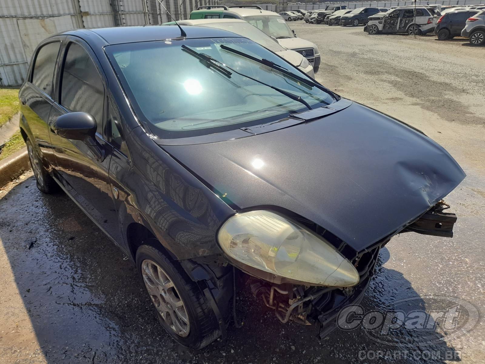 Veículo Fiat Punto FIAT PUNTO HLX 1.8 2008 2008 em leilão