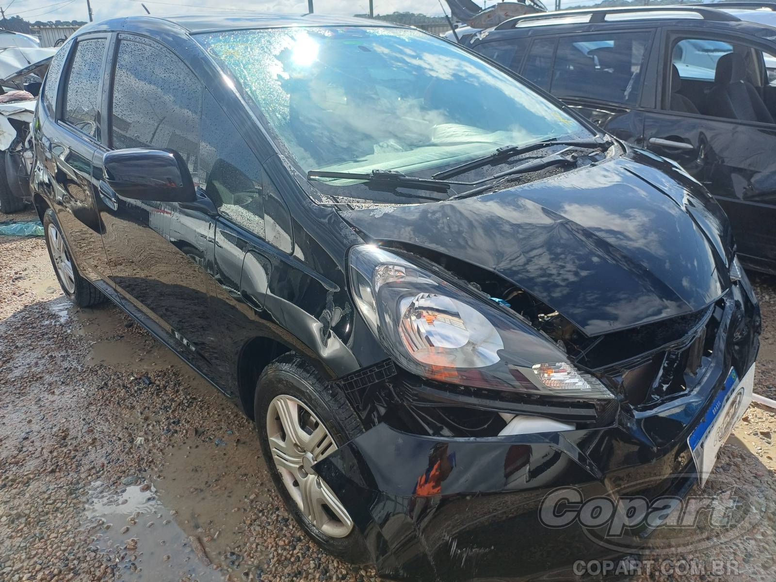 Honda Fit CX 1.4 16V 2014 Colisão Pequena Monta