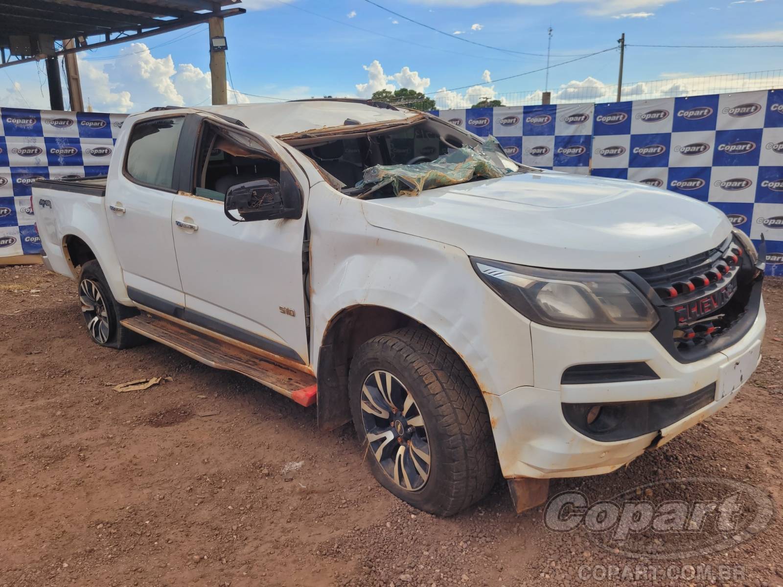 Veículo CHEVROLET S10 2019 CHEVROLET S10 CABINE DUPLA 2019 em leilão