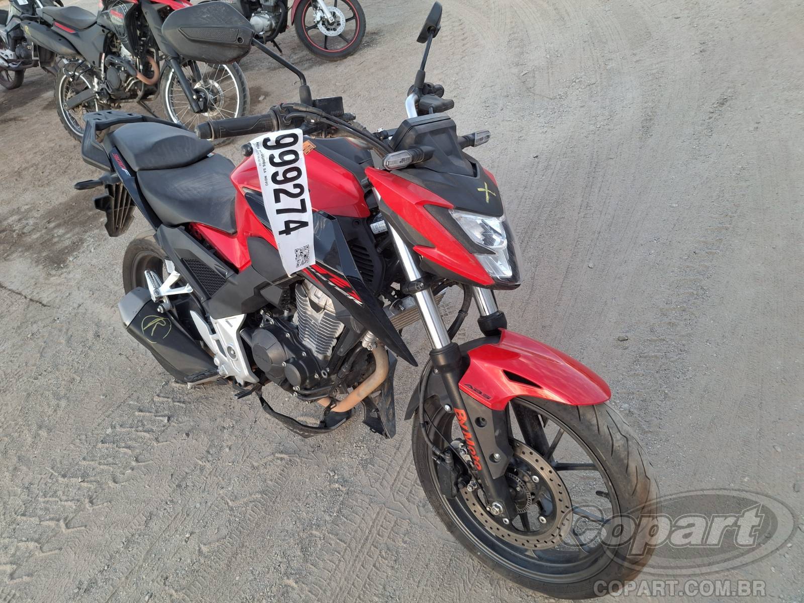 Veículo HONDA CB 300F 2024 HONDA CB 300F Twister ABS 2024 em leilão