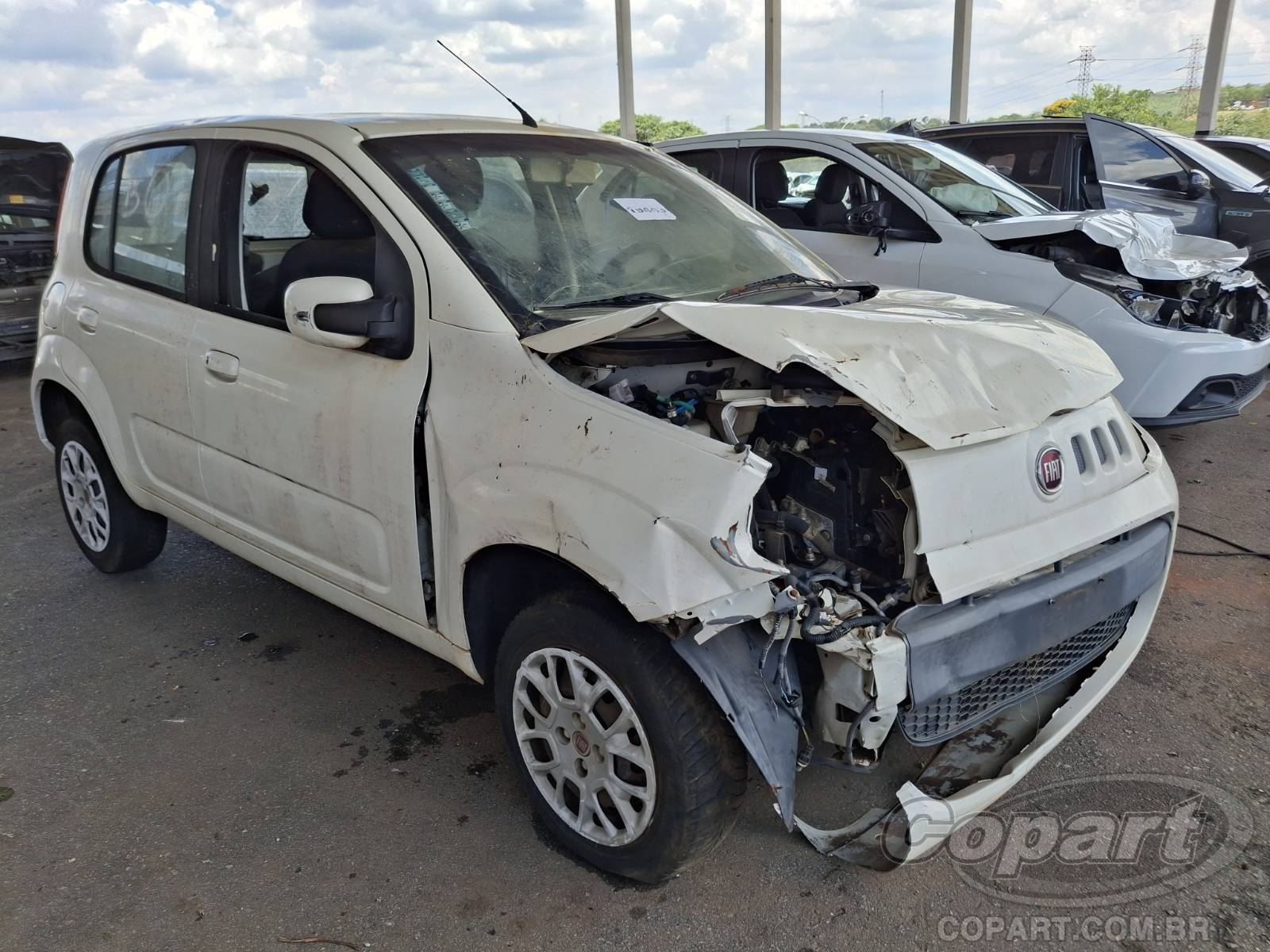 Veículo Fiat Uno FIAT UNO 1.0 EVO 2016 2016 em leilão