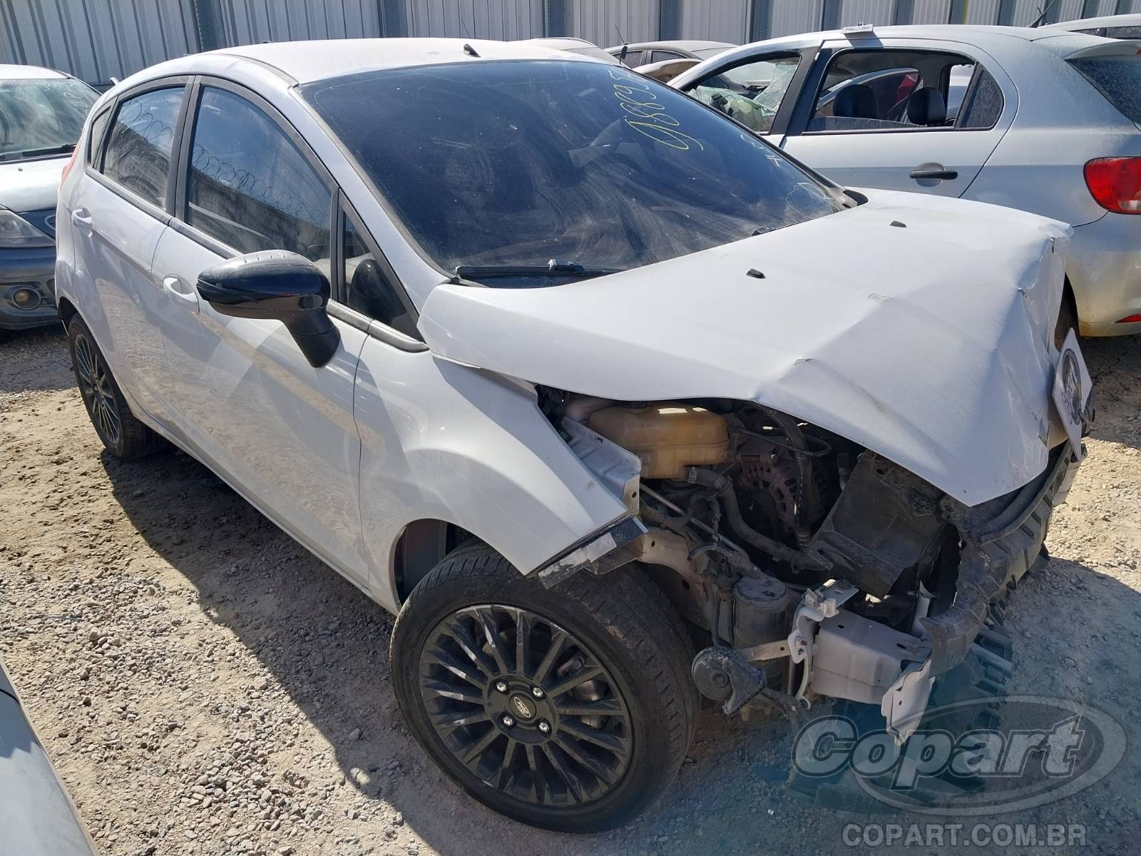 Ford Fiesta SE 1.6 16V Sigma 2017 Colisão Média Monta