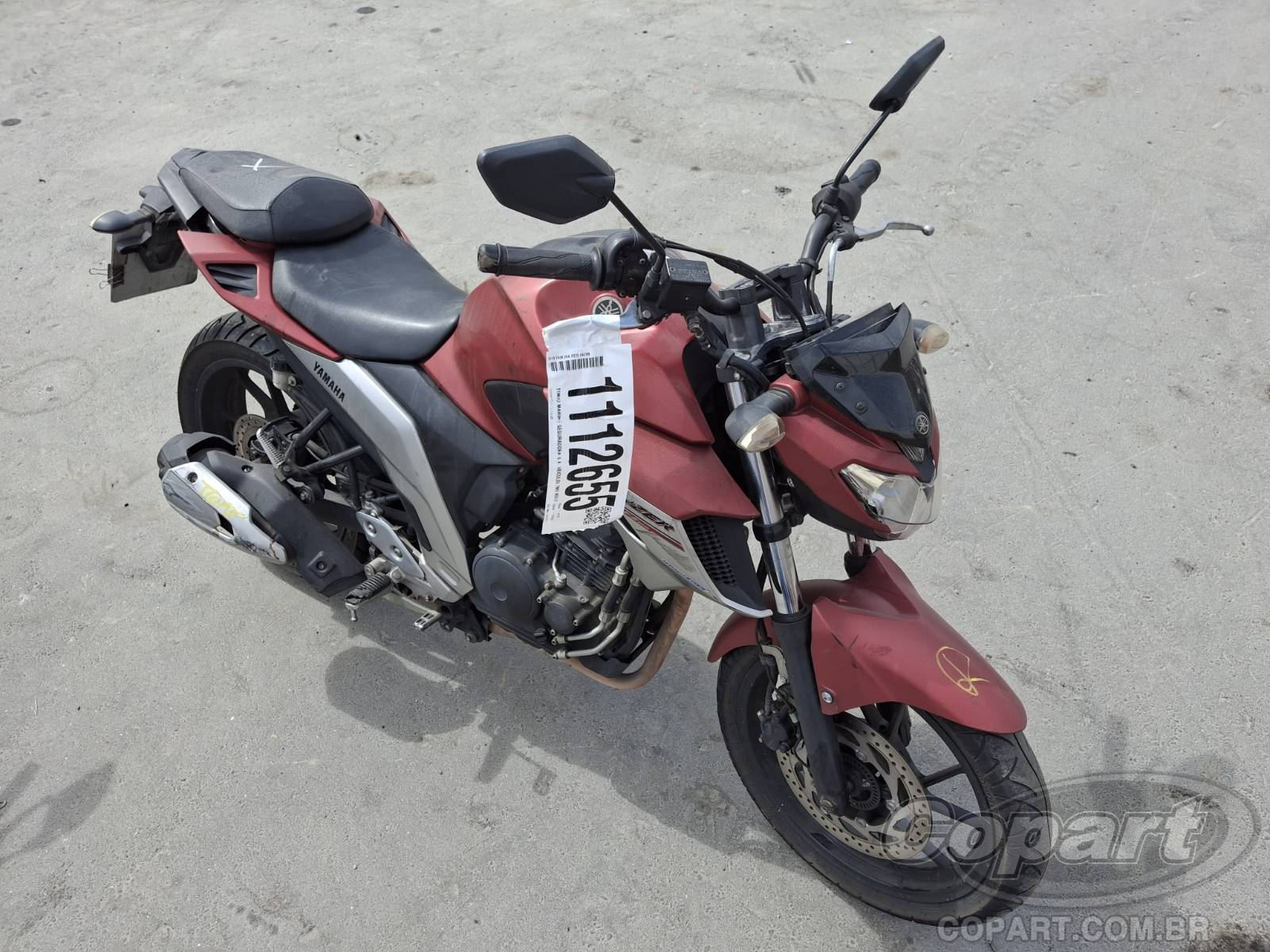 Veículo YAMAHA FZ25 Yamaha FZ25 Fazer 250 ABS BlueFlex 2019 2019 em leilão