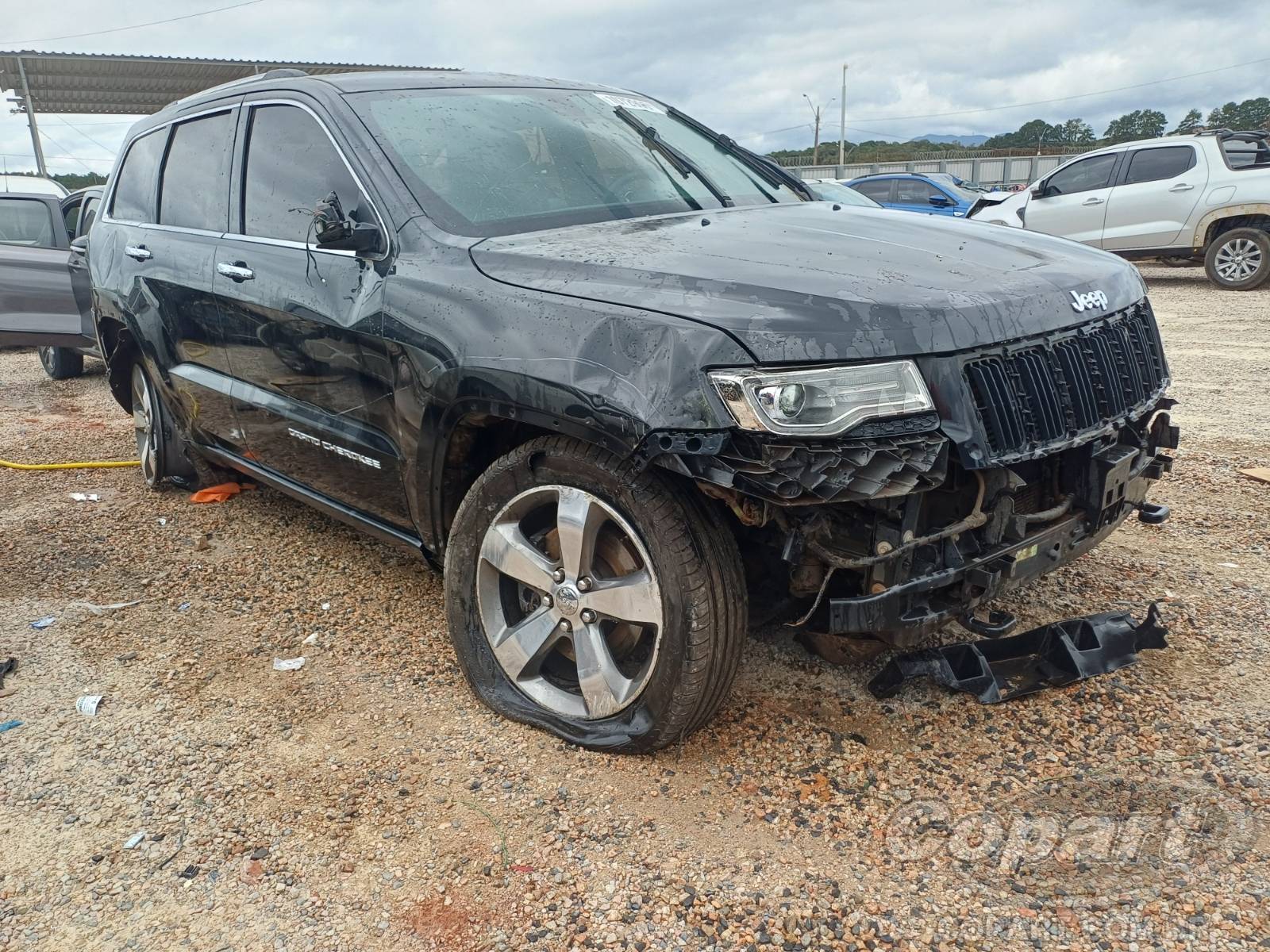 Veículo Fiat Grand Cherokee JEEP GRAND CHEROKEE 3.0 V6 CRD Turbo 2014 em leilão