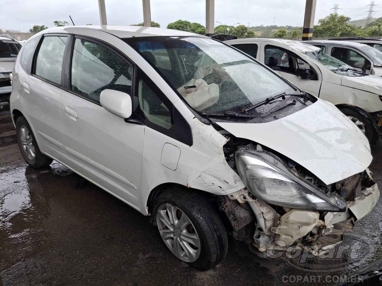 Veículo Honda Fit Honda Fit LX 1.4 16V 2014 Colisão 2014 em leilão