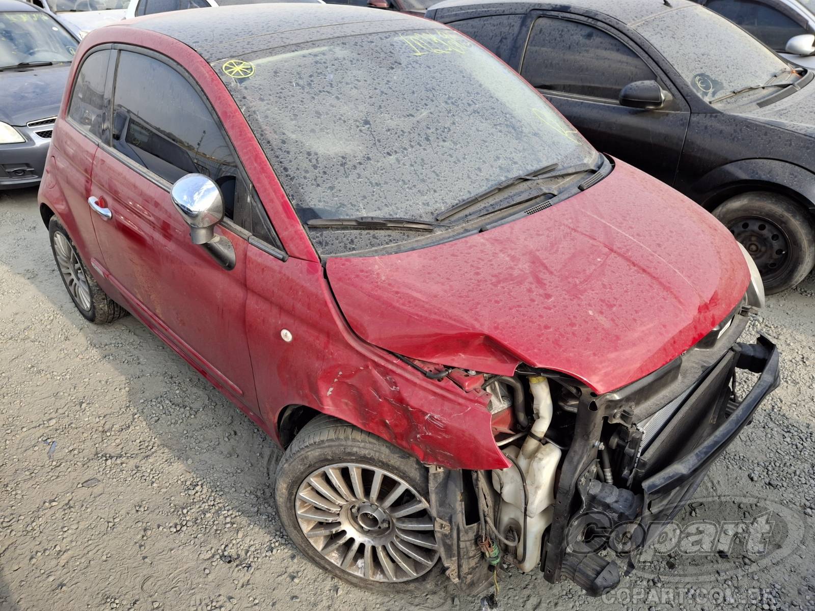 Veículo Fiat 500 FIAT 500 Lounge Air 1.4 16V MultiAir 2012 2012 em leilão