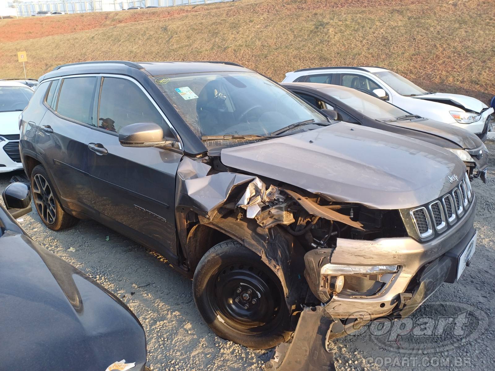 Veículo Fiat Compass JEEP COMPASS LIMITED 2.0 MULTIJET TURBO 2019 2019 em leilão