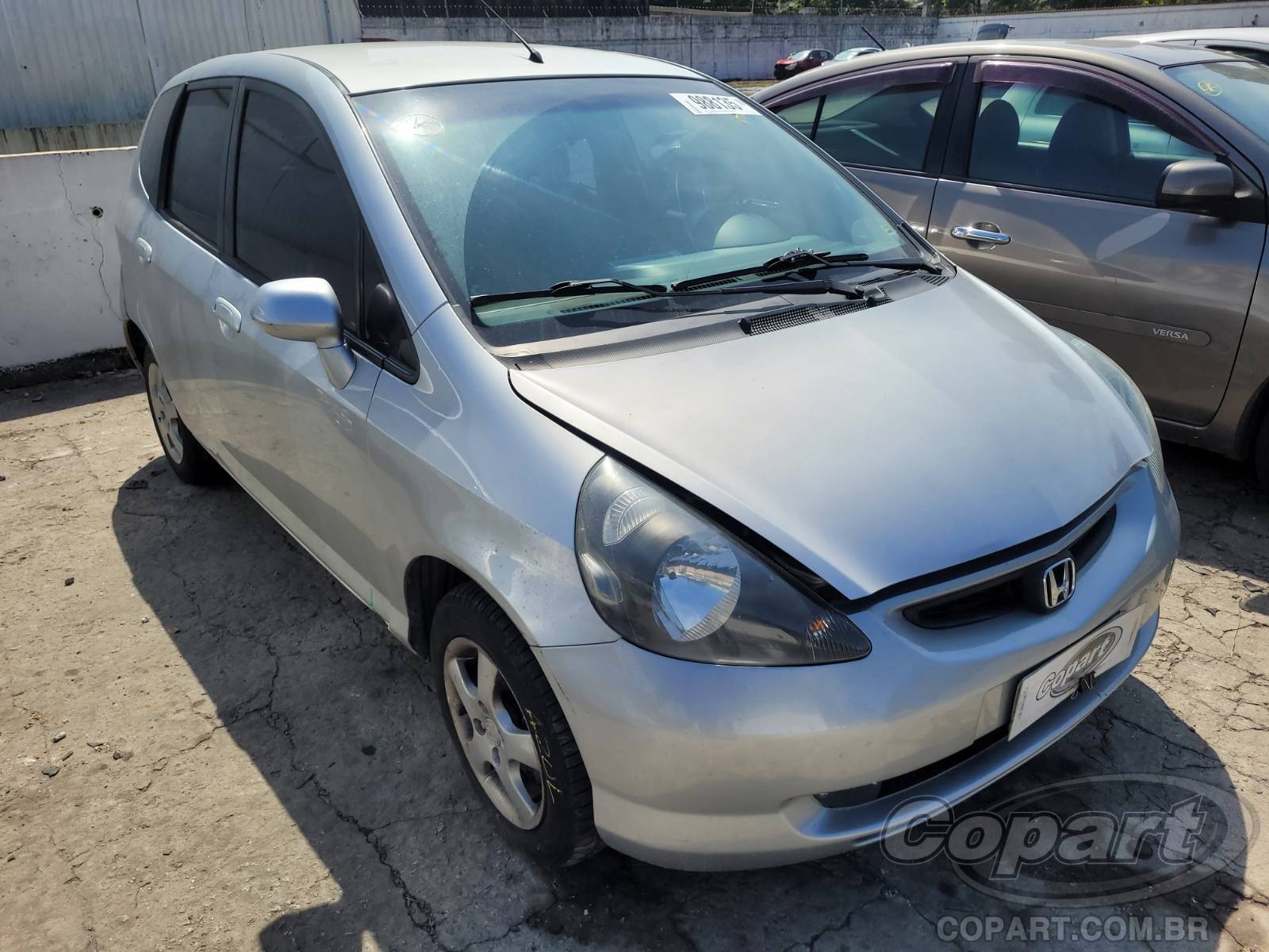 Veículo Honda Fit Honda Fit LXL 1.4 2005 Médio Dano Traseiro 2005 em leilão