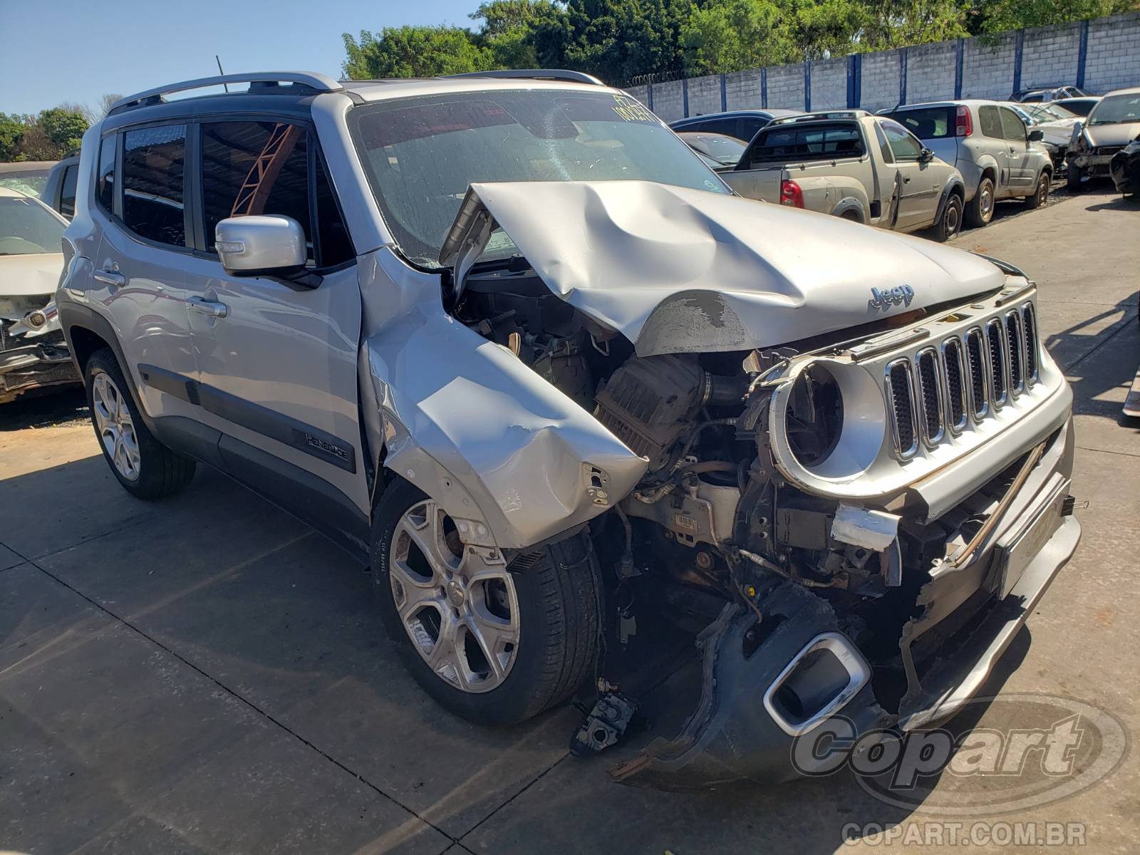 Veículo Fiat Renegade JEEP RENEGADE LIMITED 1.8 16V E.TORQ EVO 2017 2017 em leilão