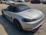 2022 PORSCHE 718 BOXSTER 