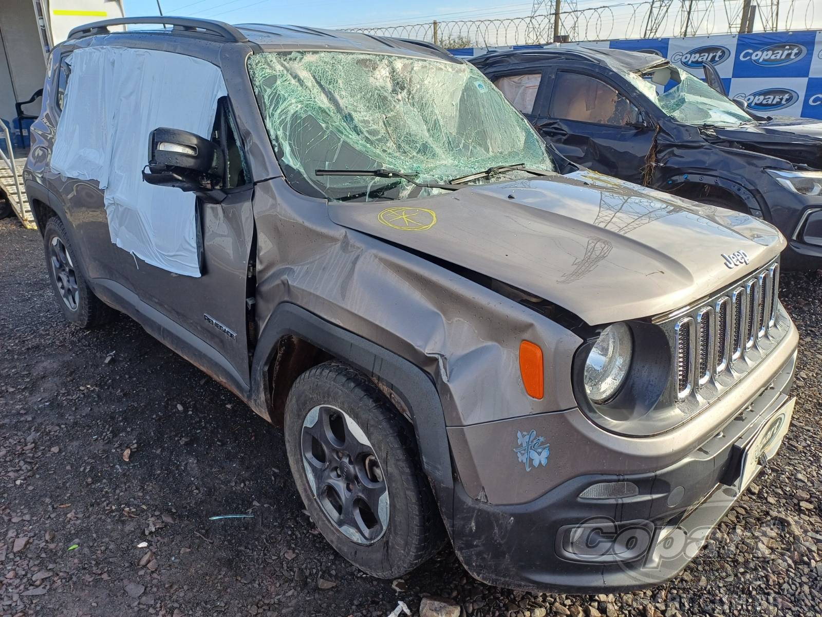 Veículo Fiat Renegade JEEP RENEGADE SPORT 1.8 16V E.TORQ EVO 2017 2017 em leilão