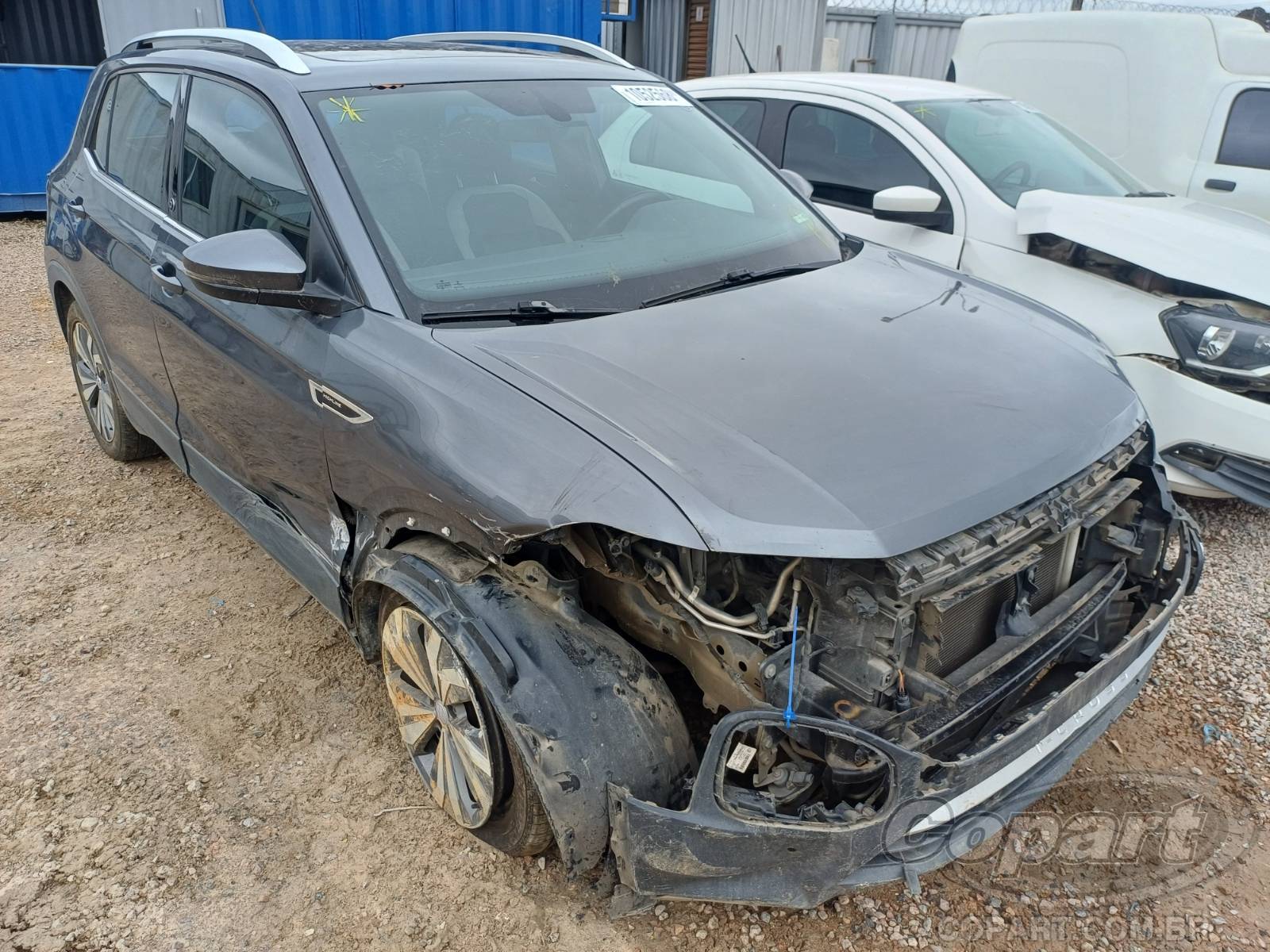 Veículo VW - VolksWagen T-Cross 2020 VOLKSWAGEN T-CROSS Highline 250 AT 1.4 16V TSI Turbo 2020 em leilão