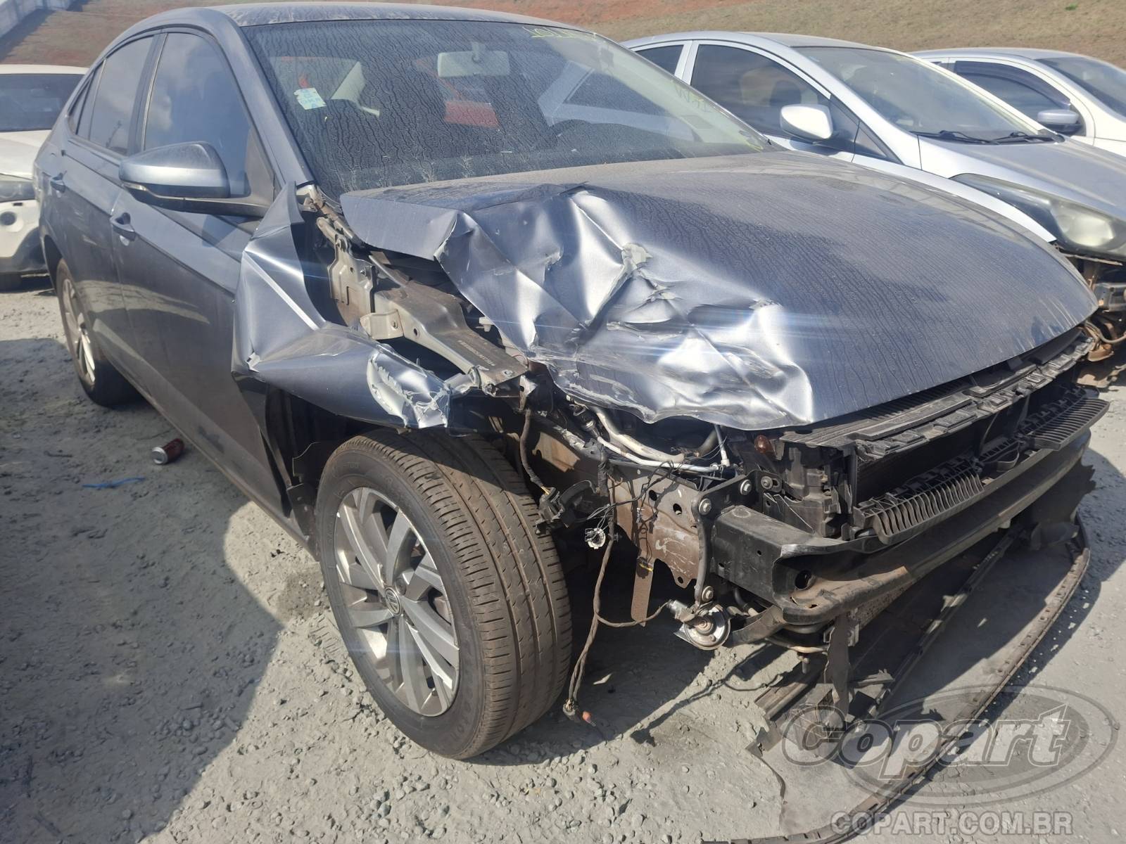 Veículo VW - VolksWagen Virtus VOLKSWAGEN VIRTUS 1.0 12V TSI TURBO 2017 2018 em leilão