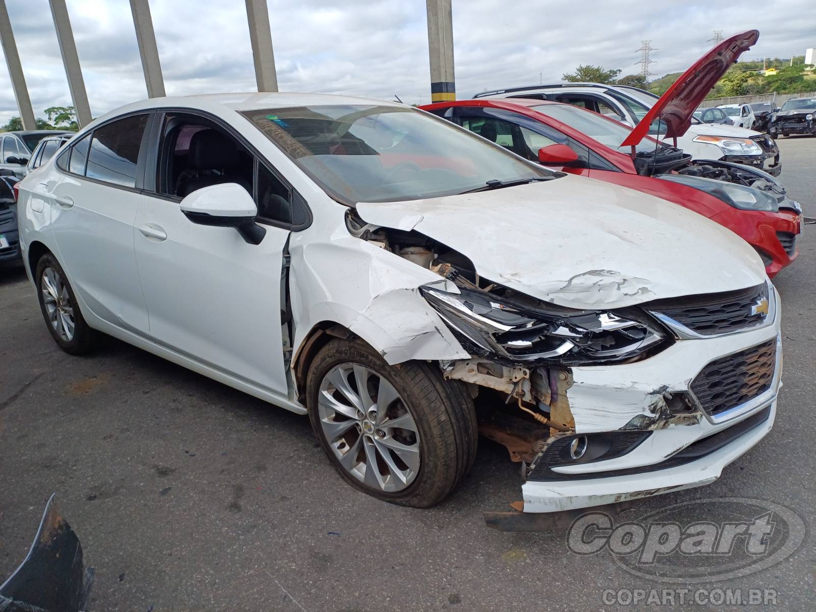 Veículo GM - Chevrolet Cruze CHEVROLET CRUZE LT AT 1.4 16V ECOTEC TURBO 2018 2018 em leilão