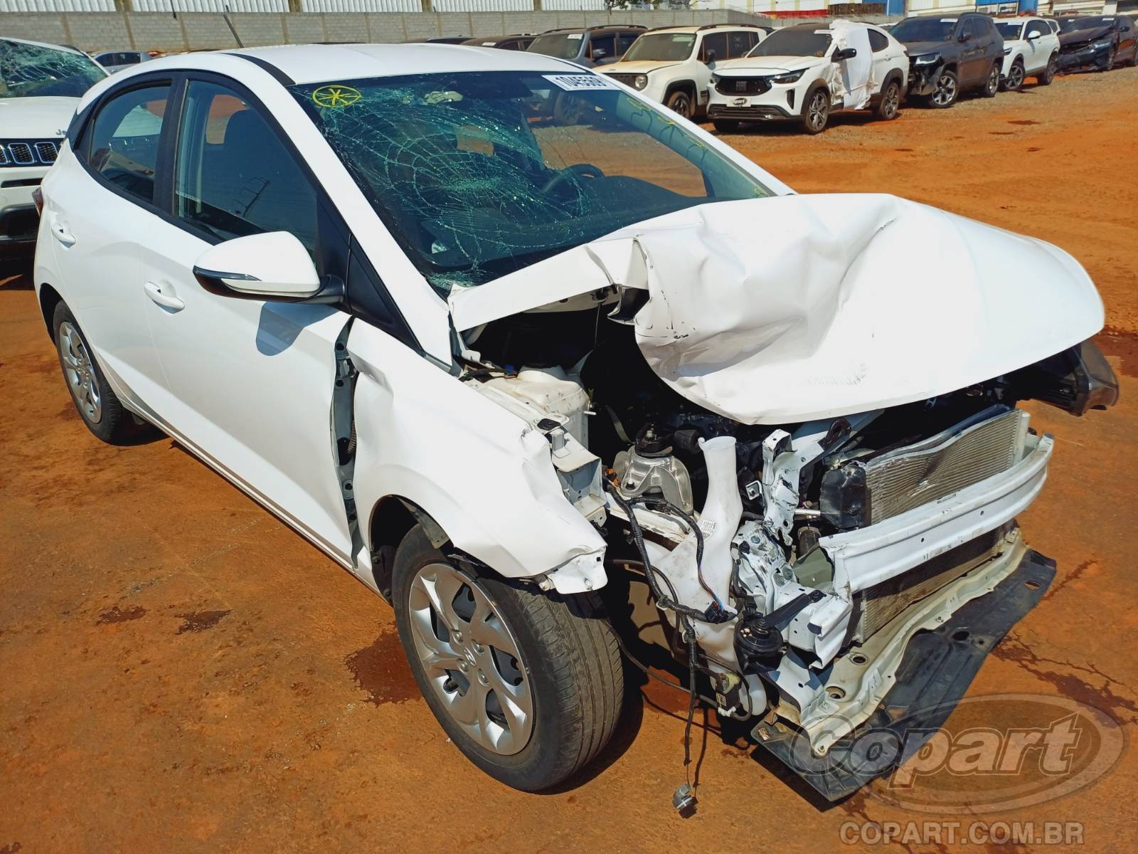 Veículo Hyundai HB20 HYUNDAI HB20 Comfort 1.0 12V CVVT 2024 2024 em leilão