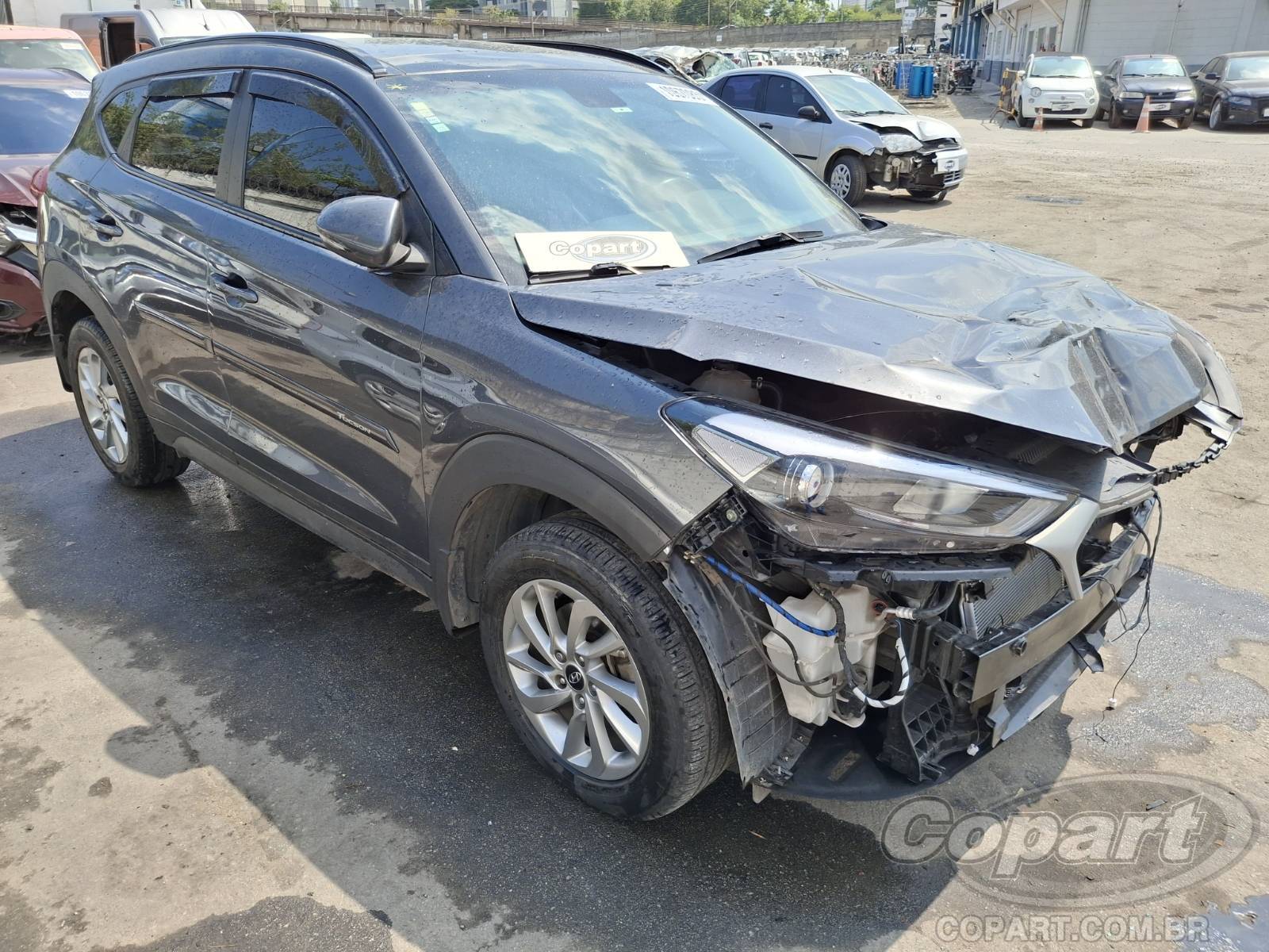Veículo Hyundai Tucson 2021 HYUNDAI TUCSON GLS 1.6 16V T-GDI TURBO Gasolina 2022 em leilão