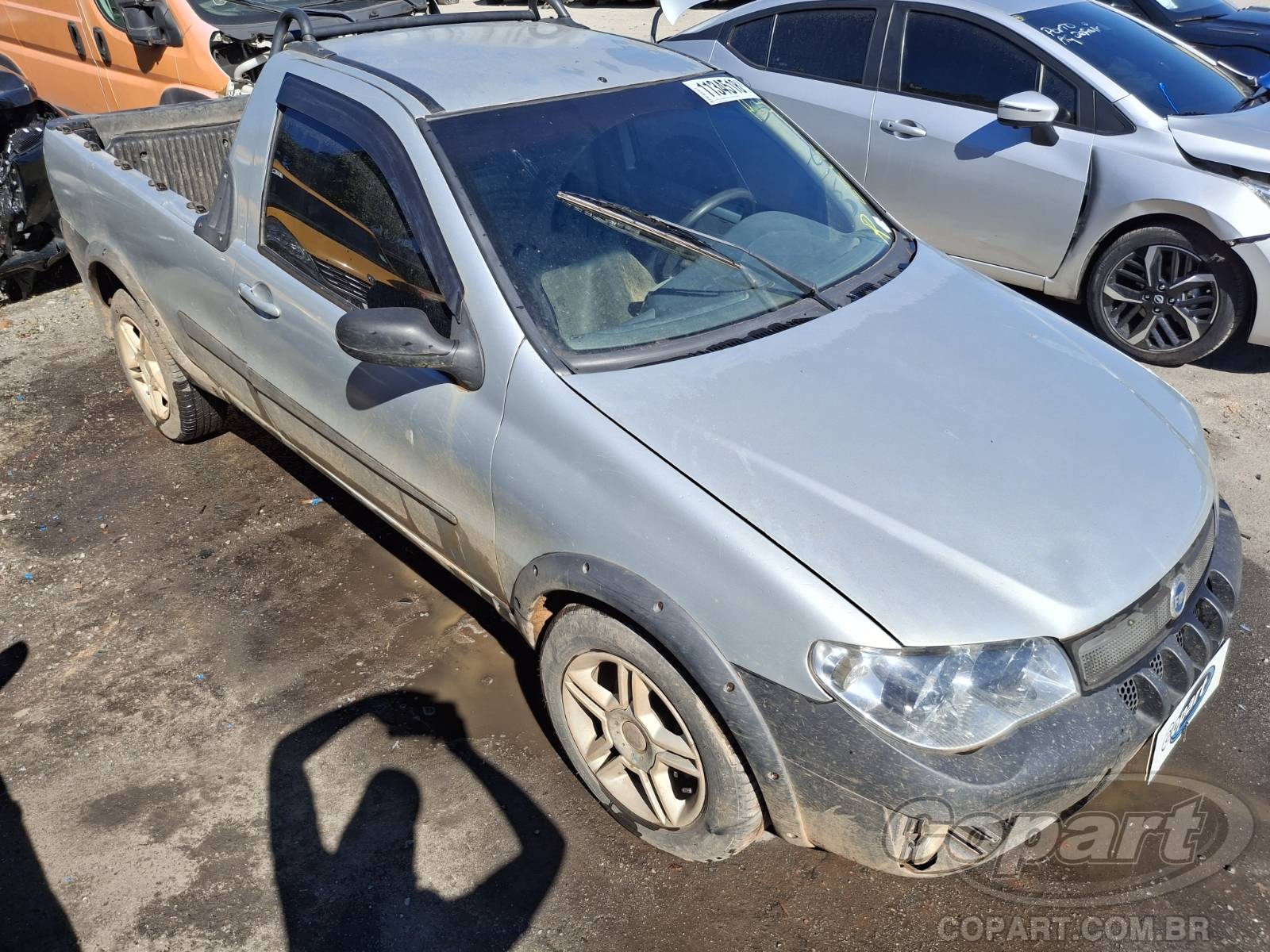 Veículo FIAT Strada Fiat Strada CS Fire 1.4 2008 Avariado 2008 em leilão