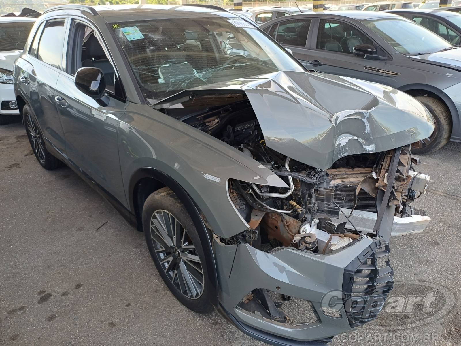 Veículo Audi Q3 Audi Q3 1.4 16V TFSI Turbo 2021 2021 em leilão