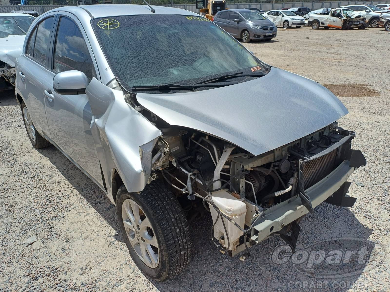 Veículo Nissan March NISSAN MARCH 2016 2016 em leilão