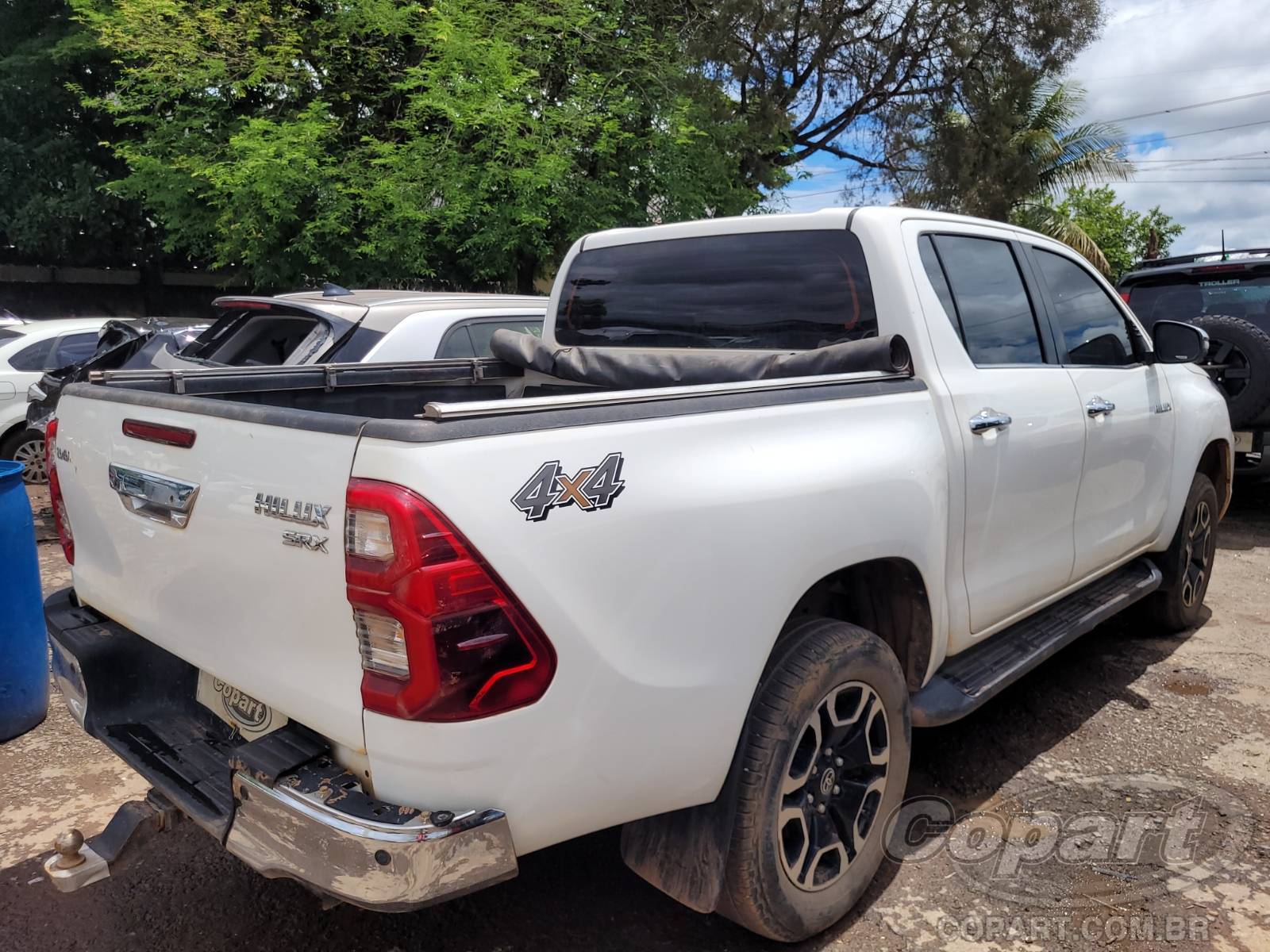2022 TOYOTA HILUX CD — leilão em Goiânia/GO (foto 4)