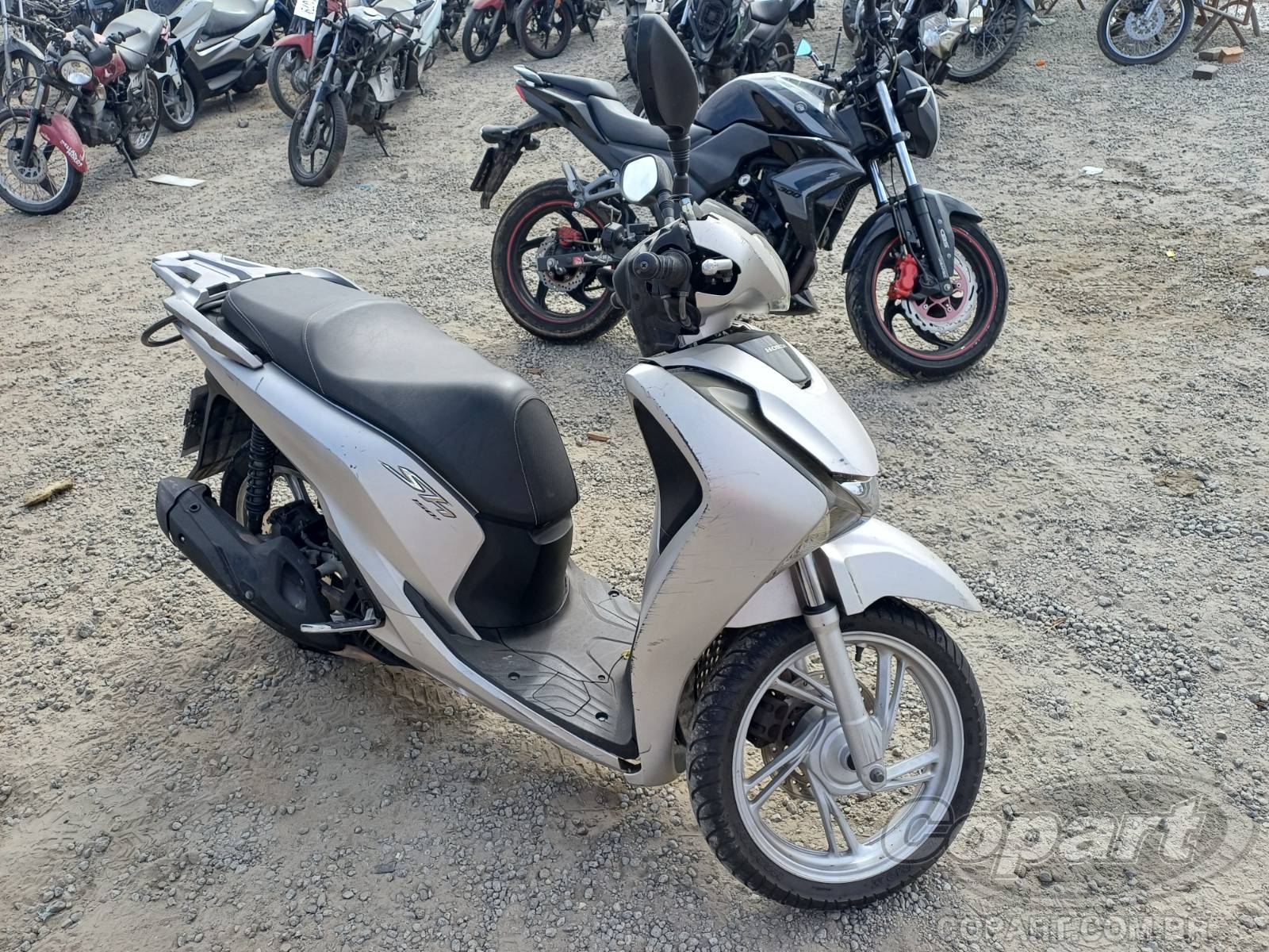 Veículo HONDA SH 2017 HONDA SH SH 150i CVT Gasolina 2017 em leilão