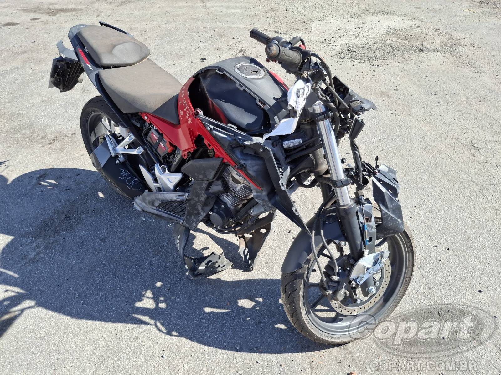 Veículo HONDA CB 300F 2024 HONDA CB 300F TWISTER CBS 2024 em leilão