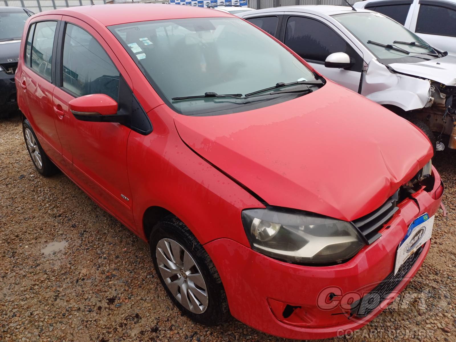 Veículo VW - VolksWagen Fox Volkswagen Fox 1.6 Total Flex 2014 Colisão Média Monta 2014 em leilão