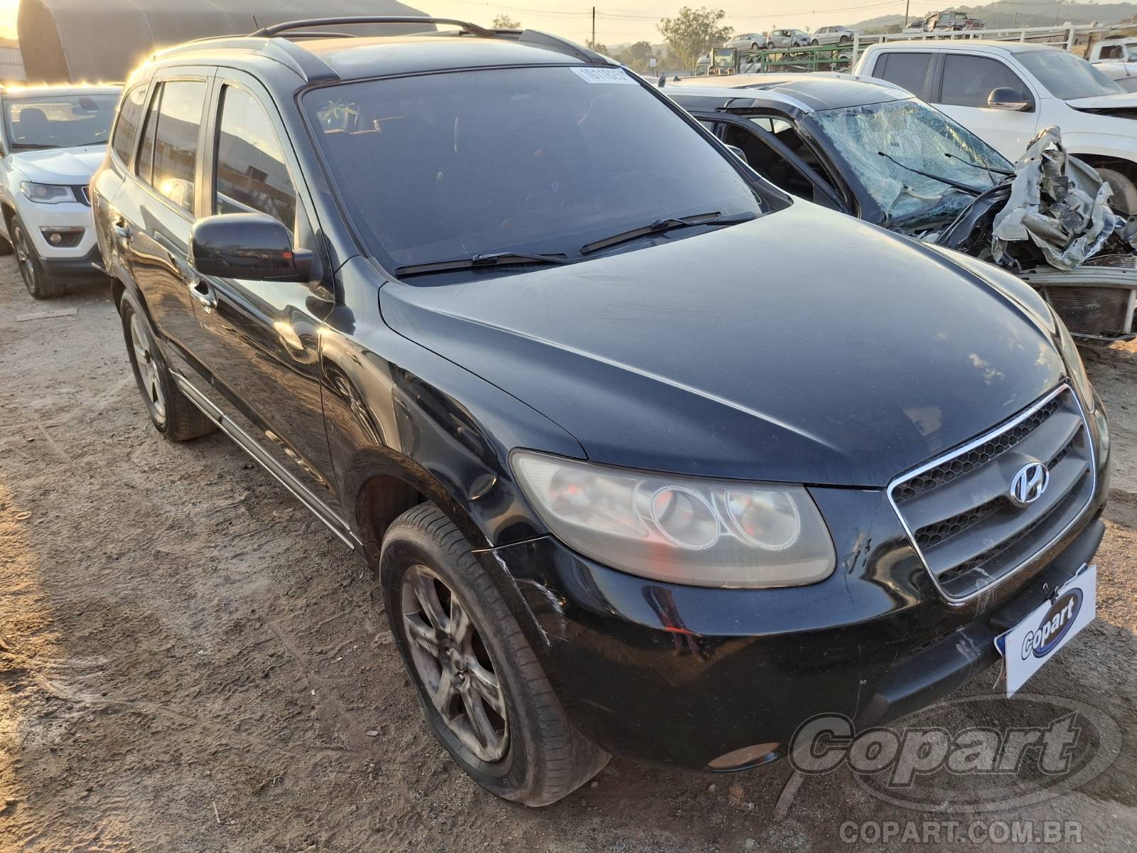 Veículo Hyundai Santa Fe HYUNDAI SANTA FE 2.7 V6 2008 2008 em leilão