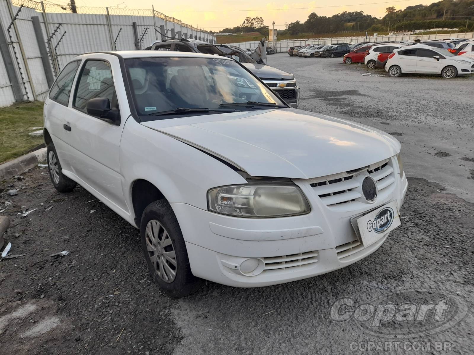 Veículo VW - VolksWagen Gol Volkswagen Gol City 1.0 Total Flex 2014 Colisão Média Monta 2014 em leilão