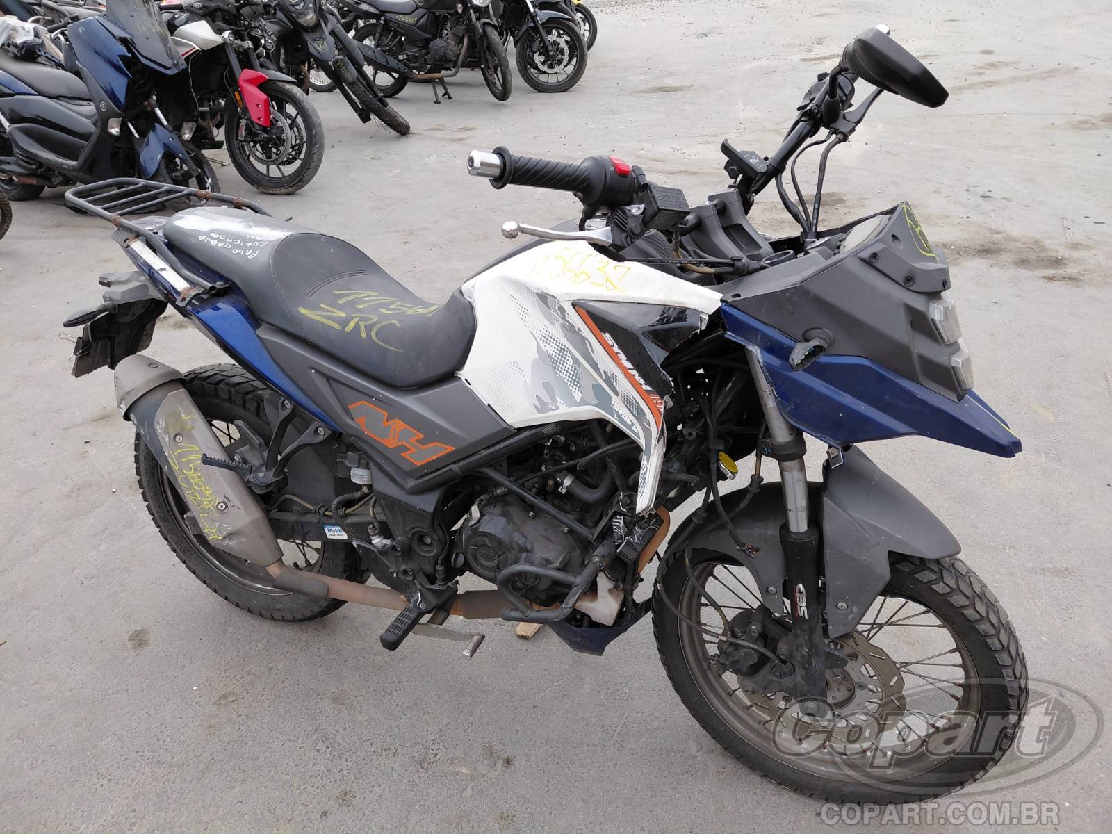Dafra NH 2024 em leilão