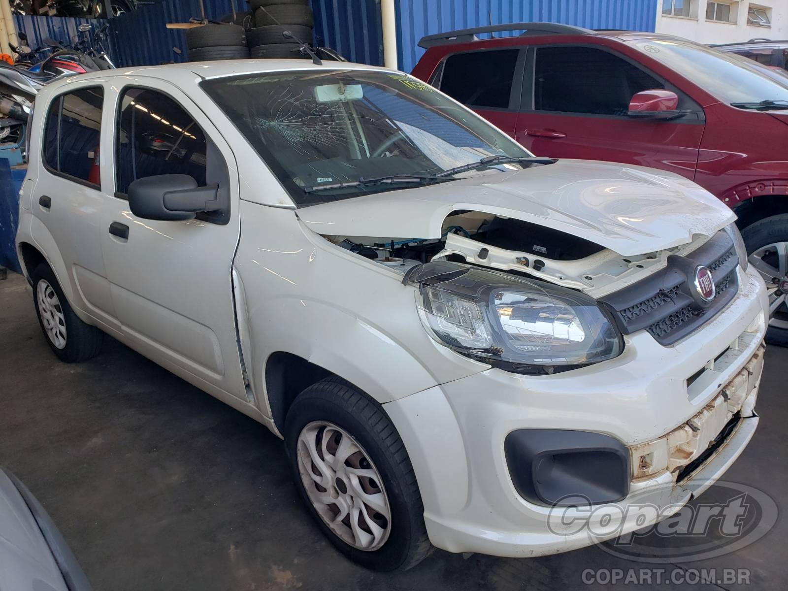 Fiat UNO 2018 em leilão