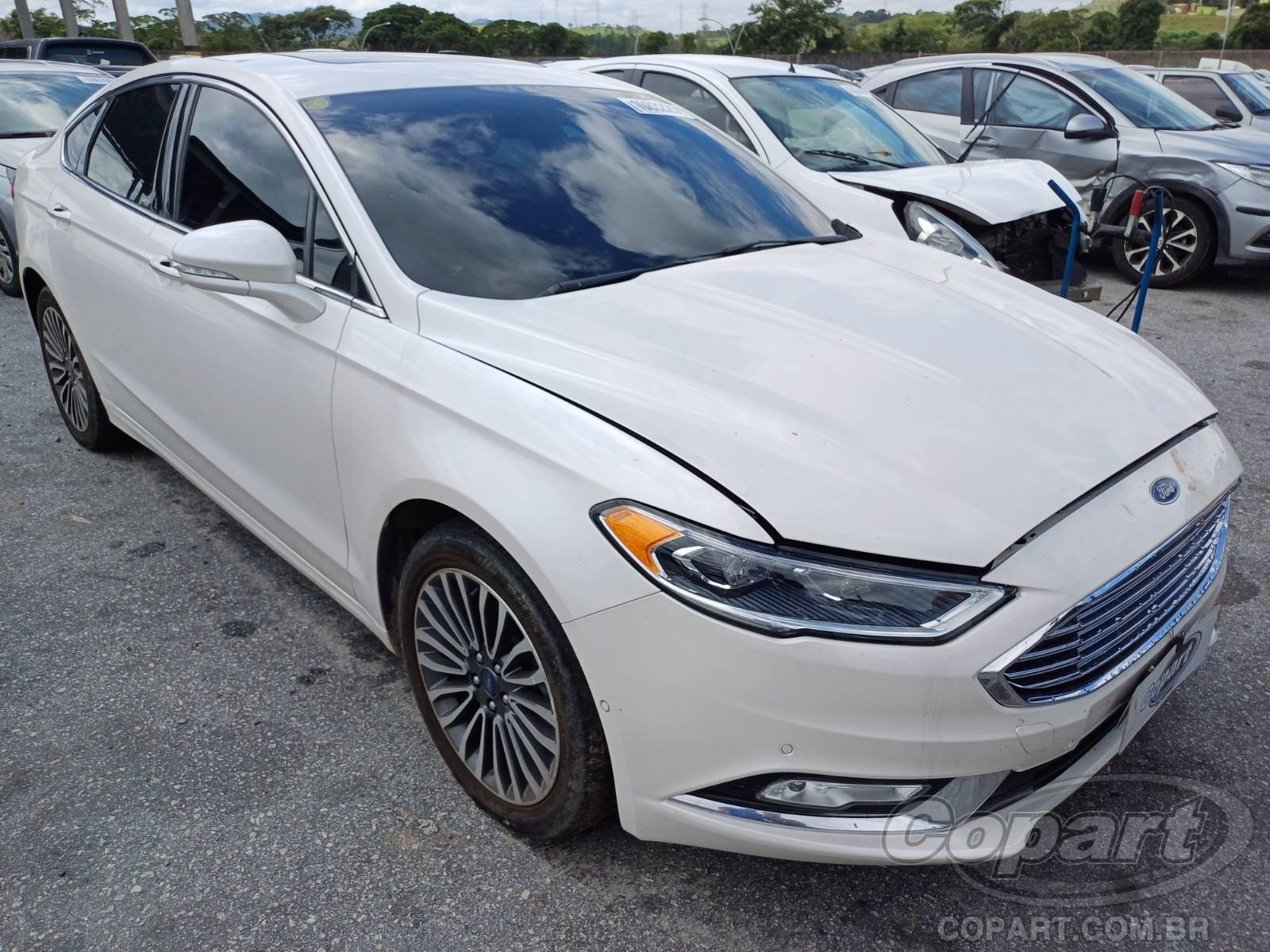 Veículo Ford Fusion Fusion Titanium AWD 2.0 16V GTDI Turbo 2017 em leilão