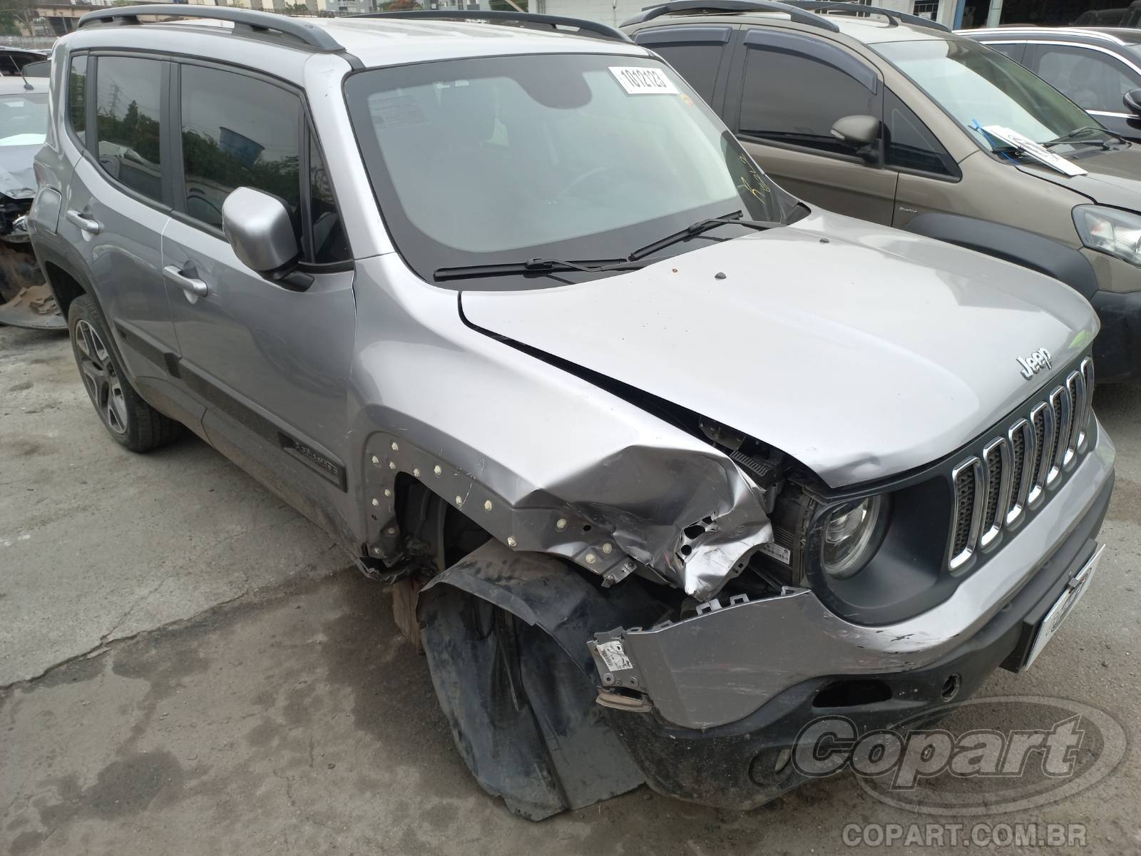 Veículo Fiat Renegade JEEP RENEGADE LONGITUDE 2.0 MULTIJET TURBO DIESEL 2020 2021 em leilão