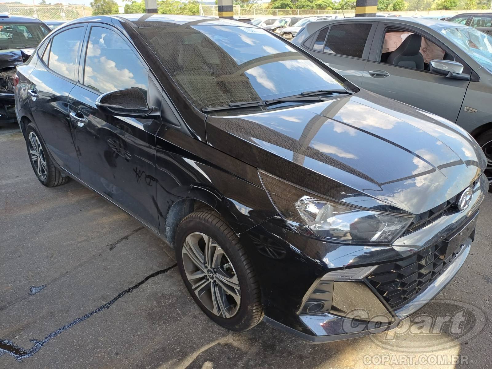 Veículo Hyundai HB20S 2024 HYUNDAI HB20S Platinum Safety 1.0 12V TGDI Turbo 2024 em leilão