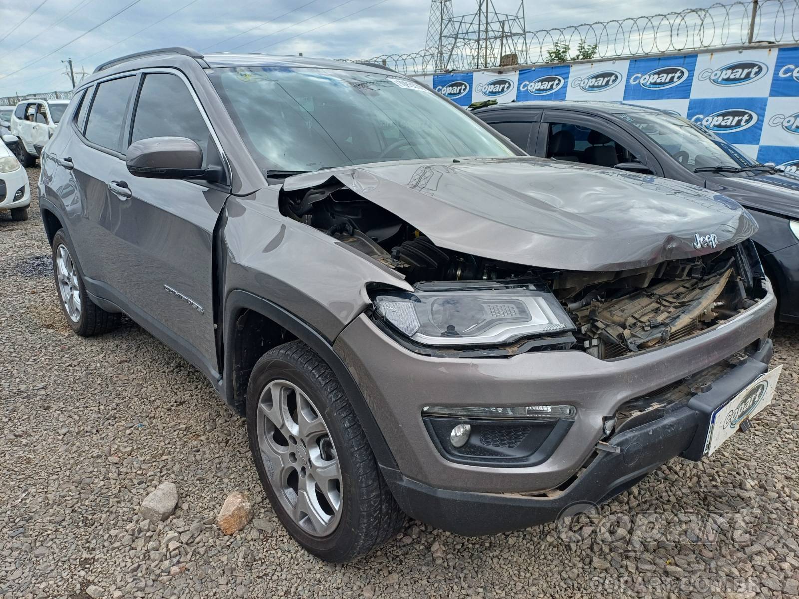 Veículo Fiat Compass Jeep Compass Longitude 2.0 MultiJet Turbo 2021 2021 em leilão
