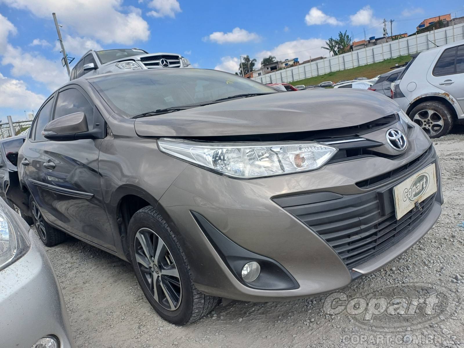 Veículo Toyota Yaris Toyota Yaris Seda XS CVT 1.5 16V Dual VVT-i 2020 2020 em leilão