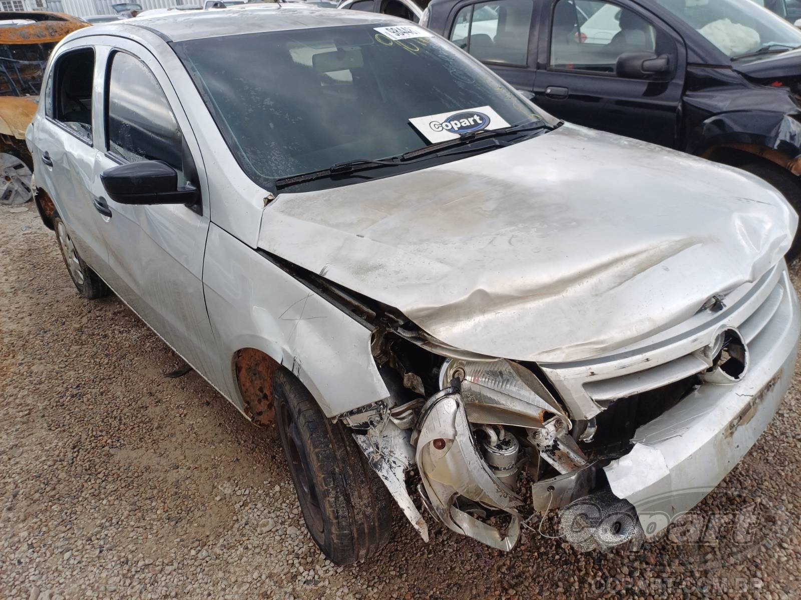 Veículo VW - VolksWagen Gol Volkswagen Gol 1.0 Total Flex 2010 Médio Dano 2010 em leilão