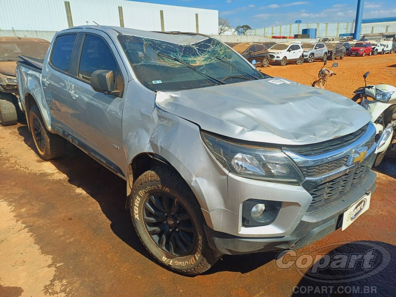 Veículo CHEVROLET S10 2022 CHEVROLET S10 CABINE DUPLA 2.8 CTDI 2022 em leilão