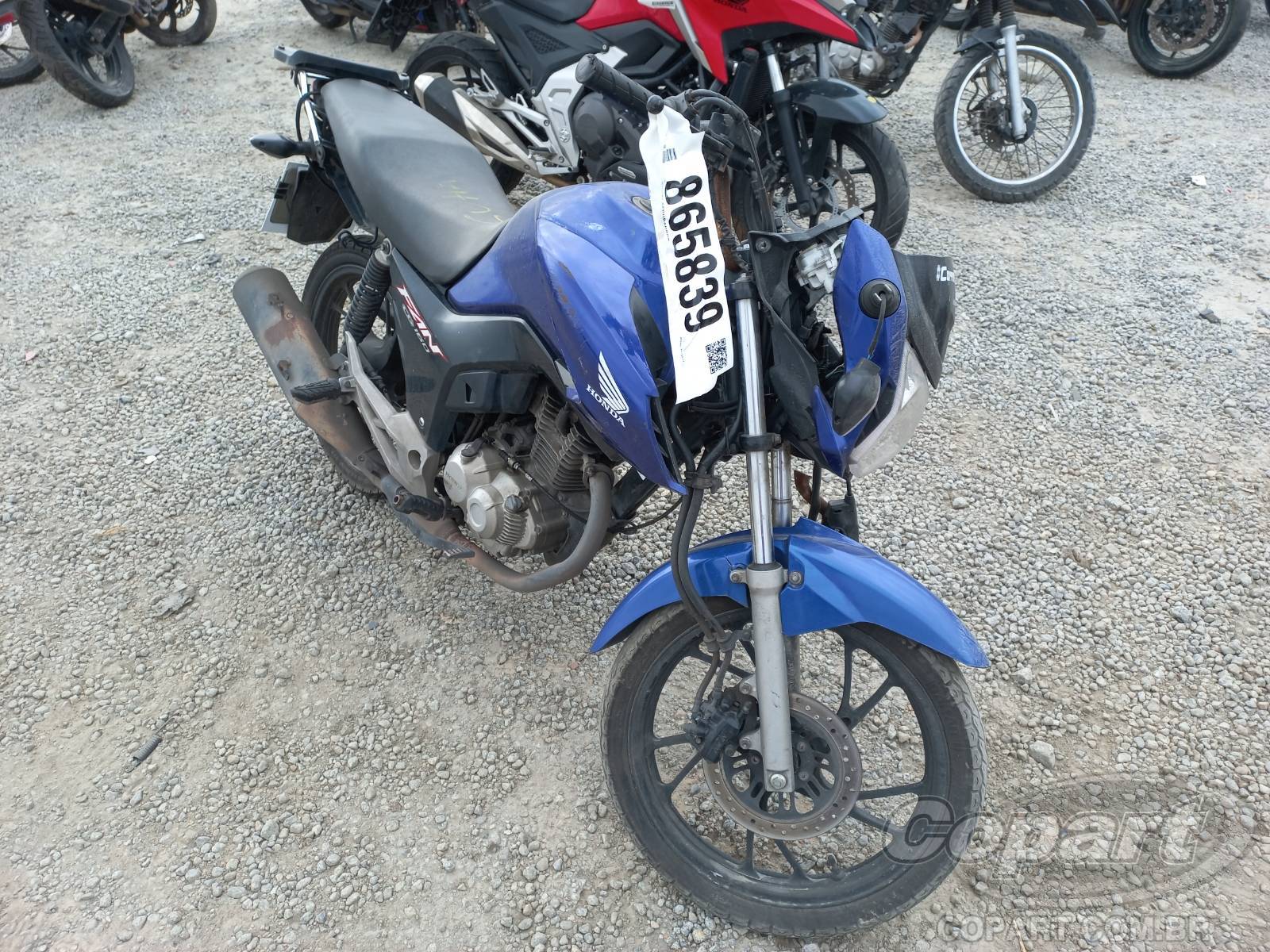 Veículo HONDA CG HONDA CG 160 2022 2022 em leilão